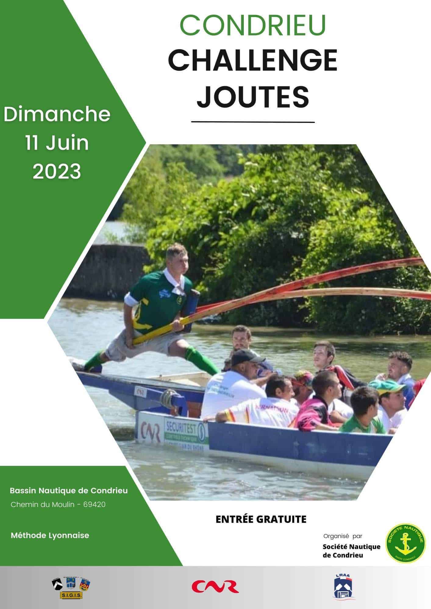 Joute - challenge comptant pour le championnat de France