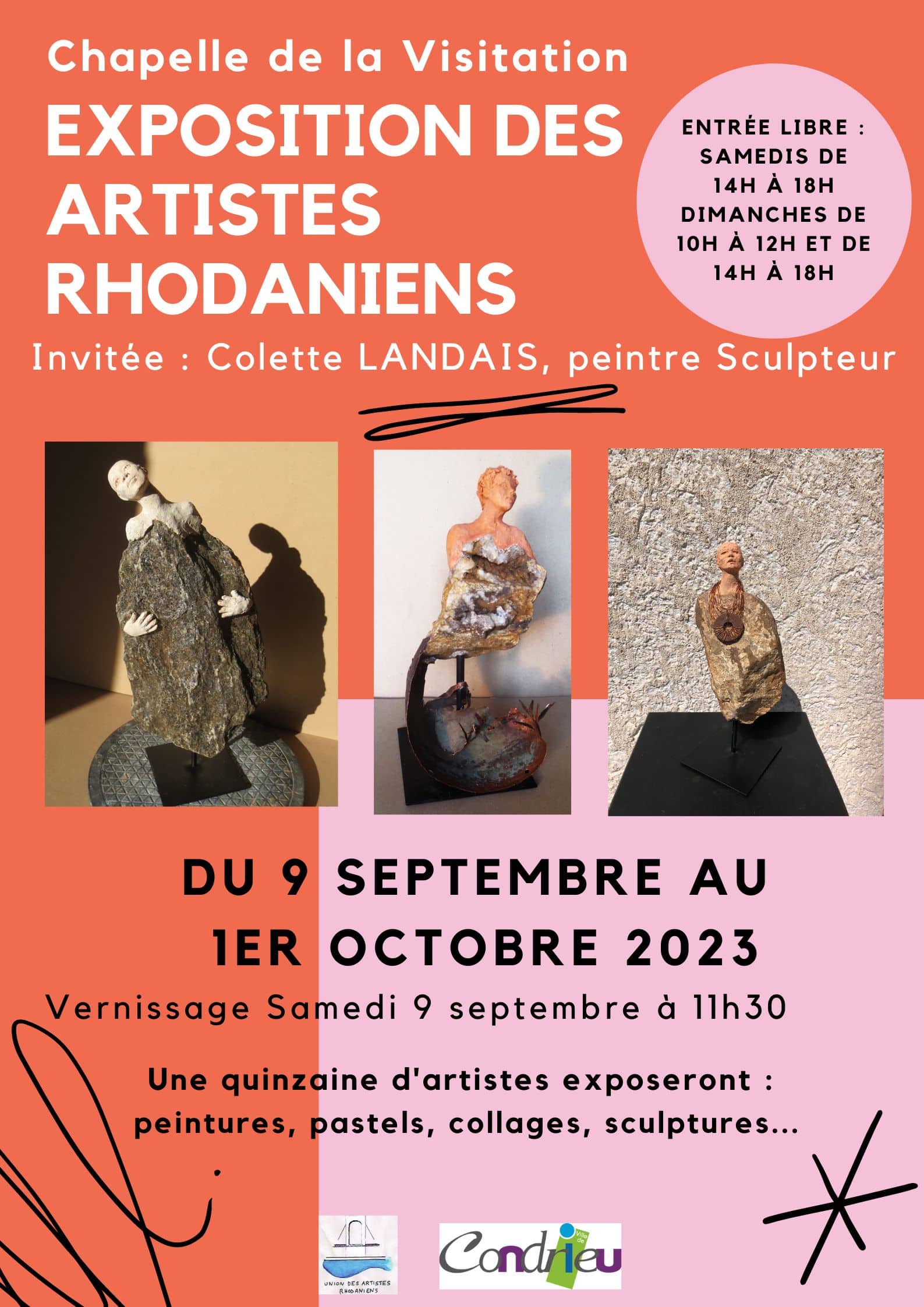 Exposition des artistes rhodaniens