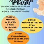 Atelier danse et théâtre à l'Association Familiale