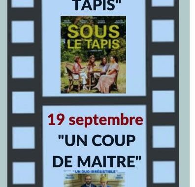 le retour de Votre mardi-cinéma.