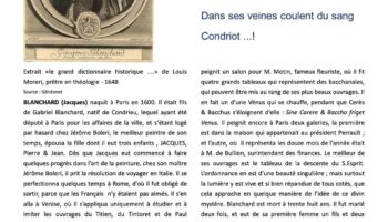 La vie de Jacques Blanchard
