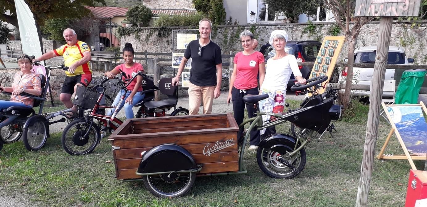 La bicycrêpes sur les routes du Pilat