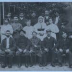 photographie de soldats à l'hôpital de Condrieu