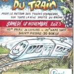 Pressailles : la manifestation pour le train