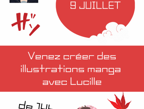 Atlier manga _ condrieu_ médiathèque