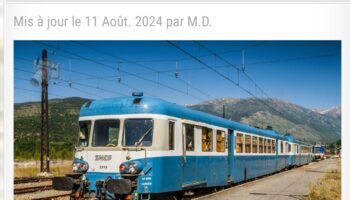 Un train festif et préfiguratif sur la Rive droite