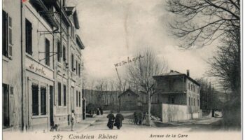 L'arrivée du Télégraphe à Condrieu